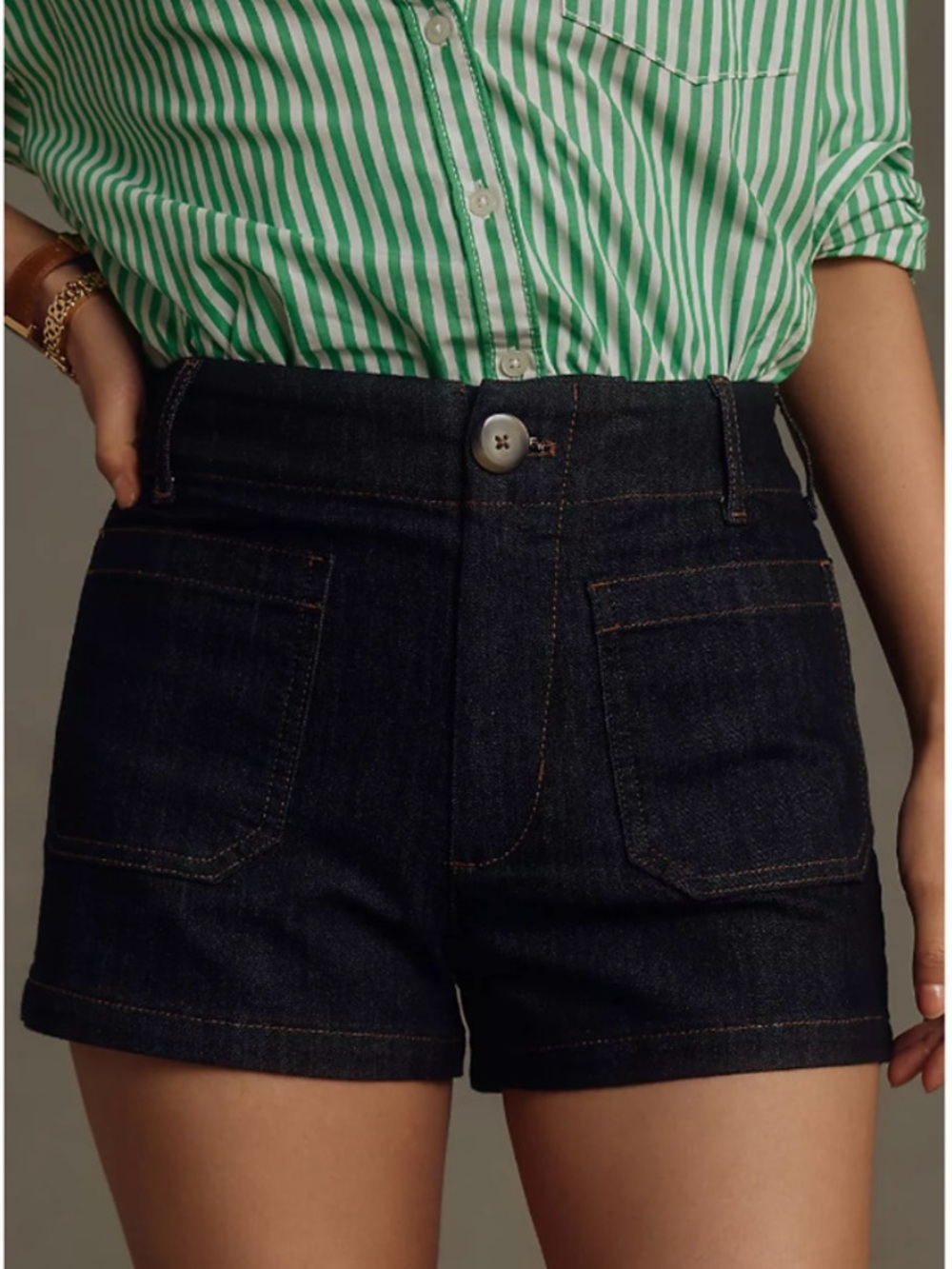 Anthropologie Maeve Denim Colette Shorts  - Size 29